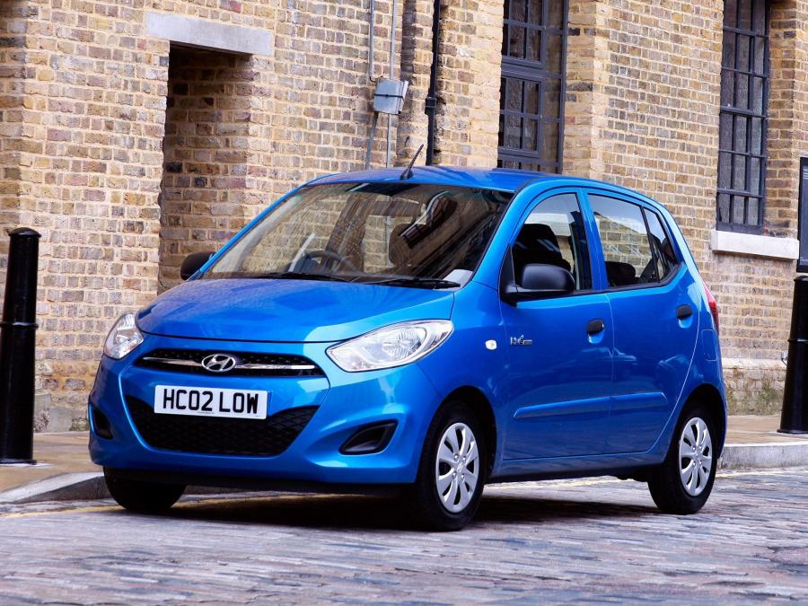  Hyundai i10 Blue 2010 года  (UK) (фото 6 из 7)